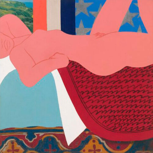 Tom Wesselmann - After Matisse - Nice - Tom Wesselmann, Great American Nude #1, 1961, technique mixte et collage sur carton, 121,9 x 121,9 cm