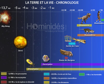 L’univers sans l’Homme ! chronologie terre