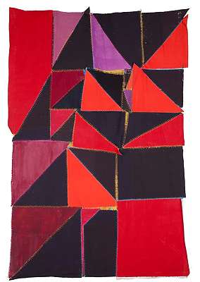 Teresa Lanceta Las Masas. A Pablo, 2021 Tissu peint et cousu, 266 × 165 cm Crédit photo : García-Bautista © Adagp, Paris 2024