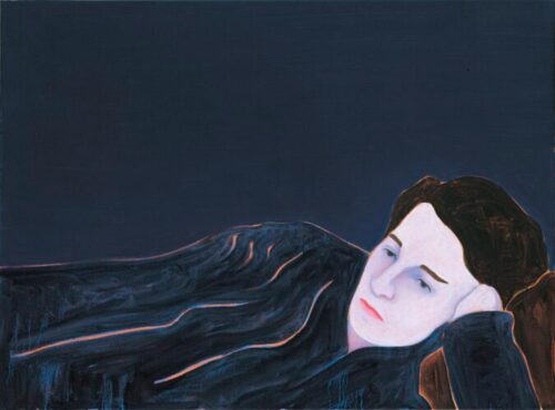 Tatah – Matisse. Sans titre - Nice Djamel Tatah, Sans titre, 2009, huile et cire sur toile, 60 x 80 cm, coll. part., Paris © Adagp, Paris, 2024 | Photo © Jean-Louis Losi