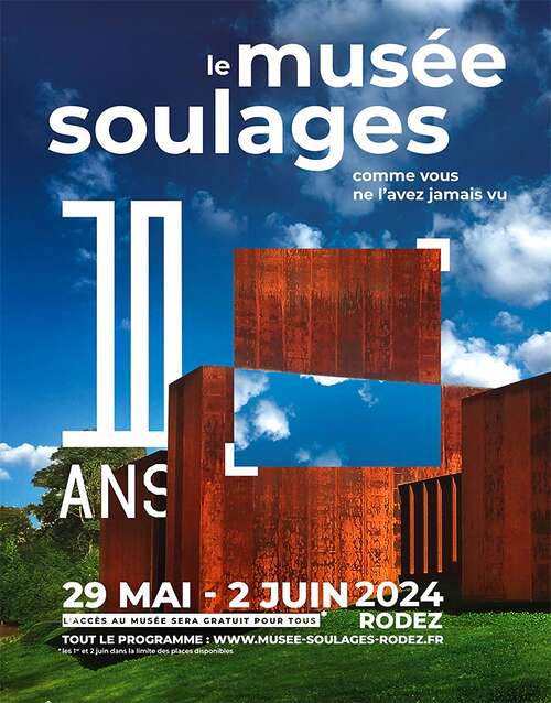Le musée Soulages fête ses dix ans ! - Rodez