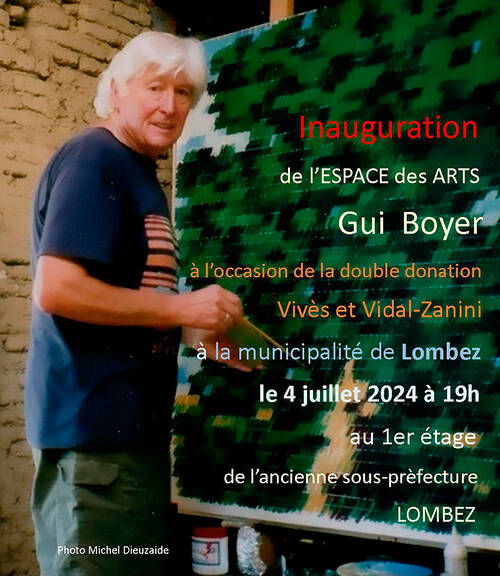 Inauguration Espace des arts Gui Boyer - Lombez