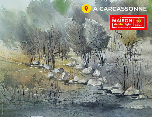 Marie-Claude Canet - Après les incendies - Carcassonne
