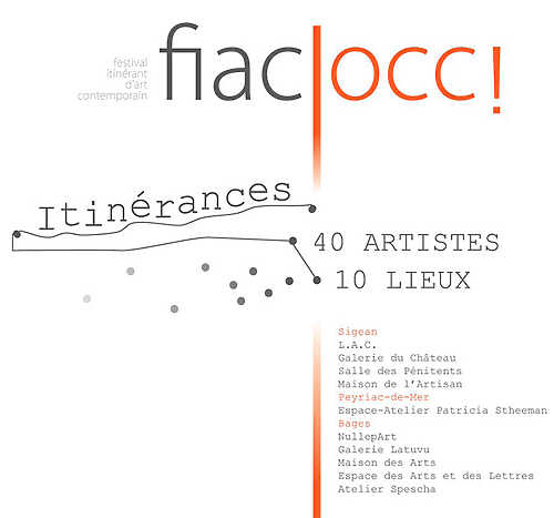 fiac|occ ! Festival Itinérant art contemporain - Bages