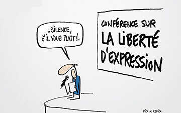 Ce n'est pas parce que l’on n’a rien à dire, que l’on est obligé de se taire.