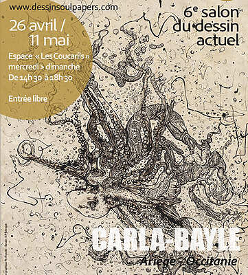 Soul Papers 2025, salon du dessin actuel - Carla-Bayle