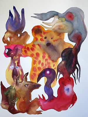 Fabien Verschaere - Les rêveries de l’enfant Totem - Mougins