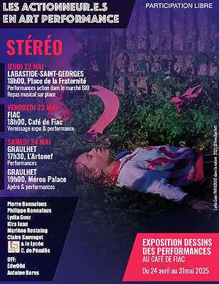 Les Actionneur.e.s en Art Performance - Tarn