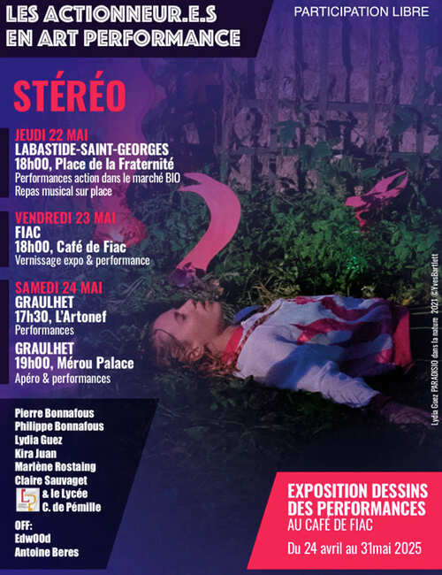 Les Actionneur.e.s en Art Performance - Tarn
