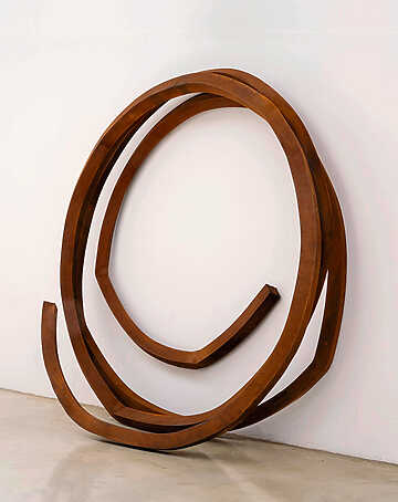 Bernar Venet à Panéry - Pouzilhac - Sculpture contemporaine
