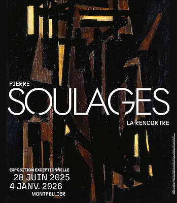 Pierre Soulages, La rencontre - Montpellier