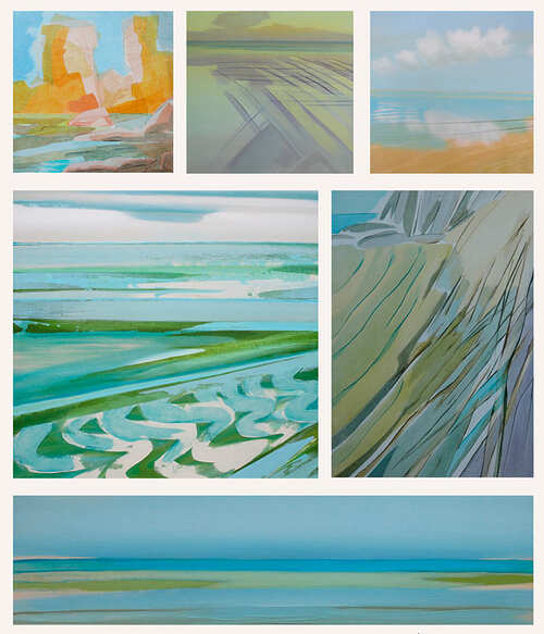 Marie-Louise Van Den Akker - Vue sur la mer - Montauban