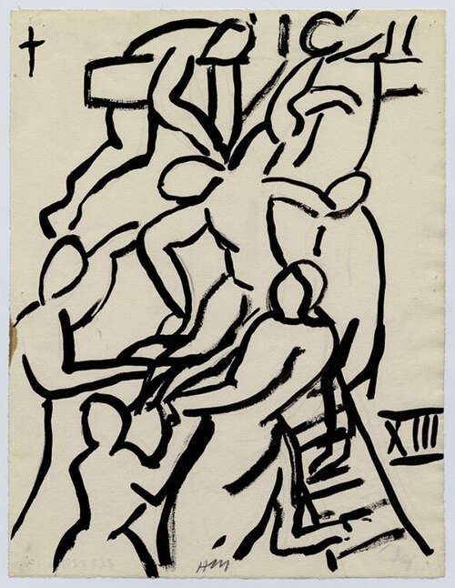 Henri Matisse - Chemin de Croix Dessiner la Passion - Nice