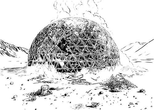 David Coste, Sphère(s), Dôme(s), géographie mutante - Labège