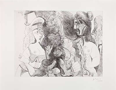 Pablo Picasso - les 156 - Aix-en-Provence