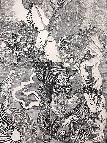 Elke Daemmrich - Gravures de trois décennies - Sérignan