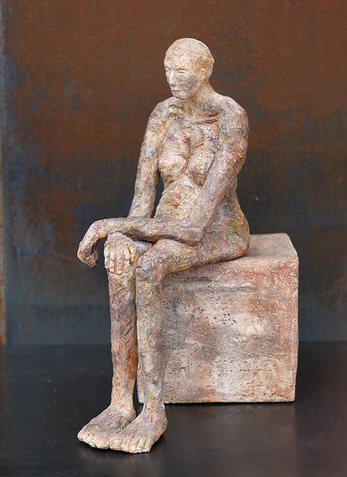 Catherine Maucourt - Sculptures, Terre et Métal - Vabre