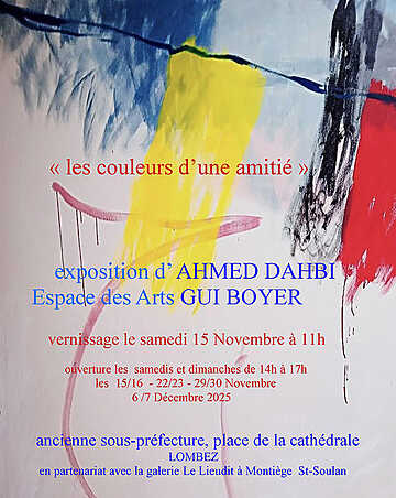 Gui Boyer, Ahmed Dahbi - Les couleurs d'une amitié - Lieudit Montiège & Lombez