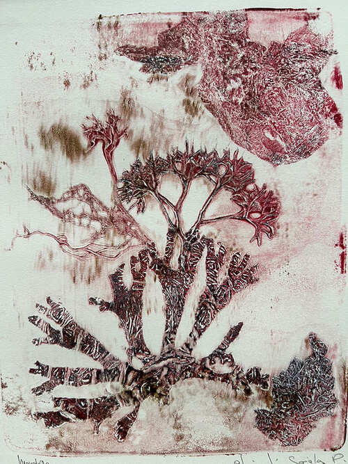 Christine Ségalas - Monotypes - Gimont