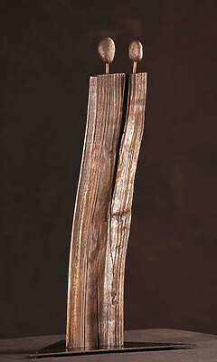 Catherine Maucourt - Sculptures, Terre et Métal - Vabre