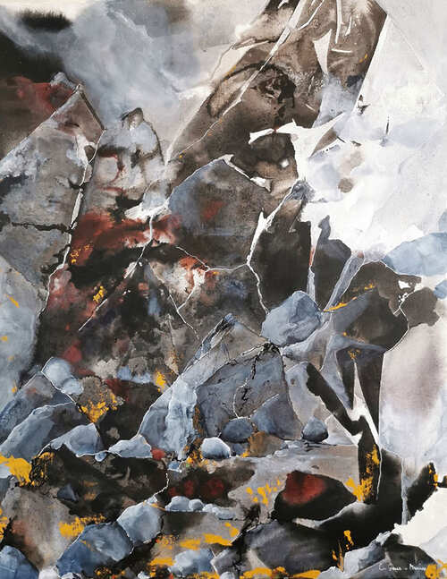 Christine Gouez-Manhes & Djedj - Trait pour Trait - Toulouse