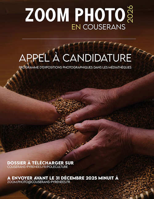 Appel à candidature 2026 - Zoom Photo en Couserans - Ariège