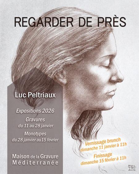 Luc Peltriaux - Regarder de Près - Castelnau-le-Lez