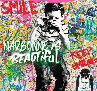 Mr Brainwash - Narbonne is beautiful - Narbonne