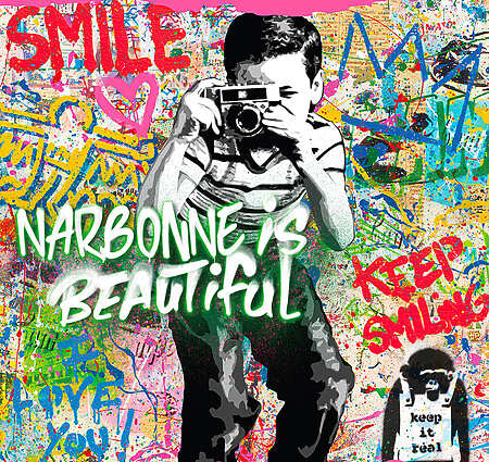 Mr Brainwash - Narbonne is beautiful - Narbonne