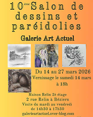 10ème salon de Dessins et Paréidolies - Béziers