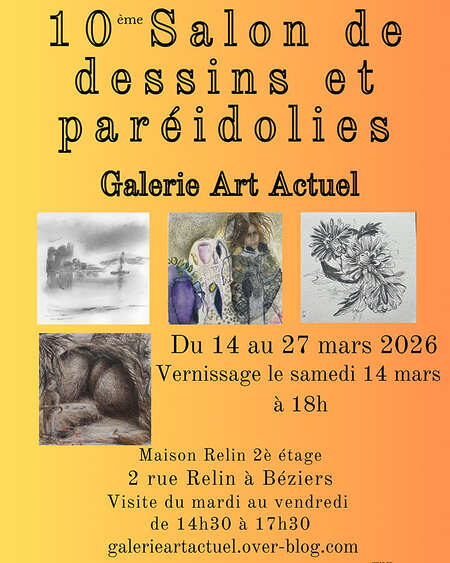 10ème salon de Dessins et Paréidolies - Béziers