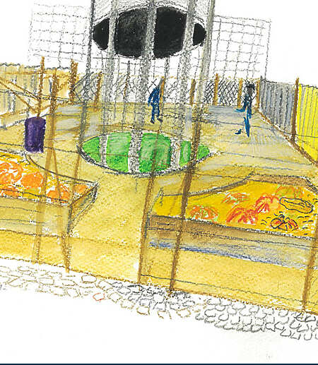 L'horizon d'une prairie - Échos végétaux - Saint-Étienne