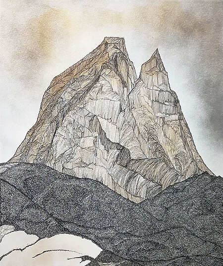 Catherine Baylet - Montagnes Pyrénées - Nay