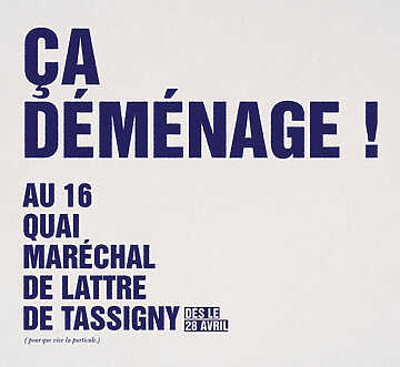 Ça déménage - Rendez-vous au 16 - Sète