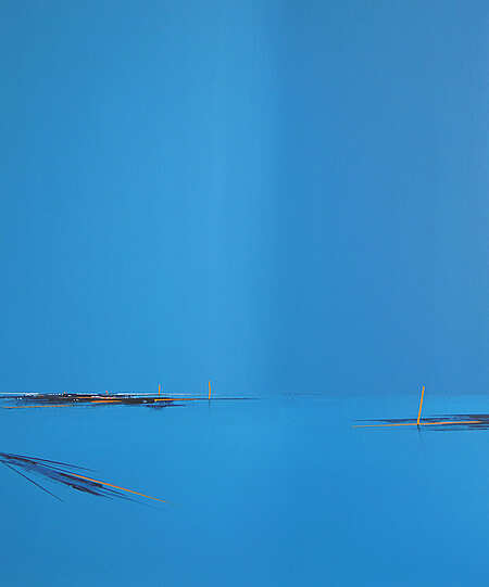 Muriel Chevènement - Les heures bleues - Collioure