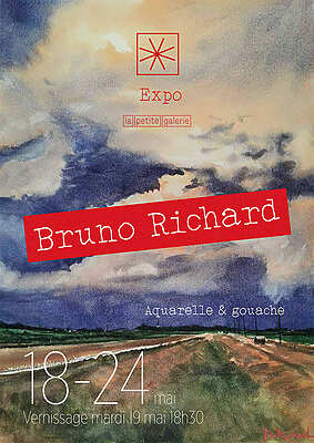 Bruno Richard – Aquarelle & gouache – Toulouse