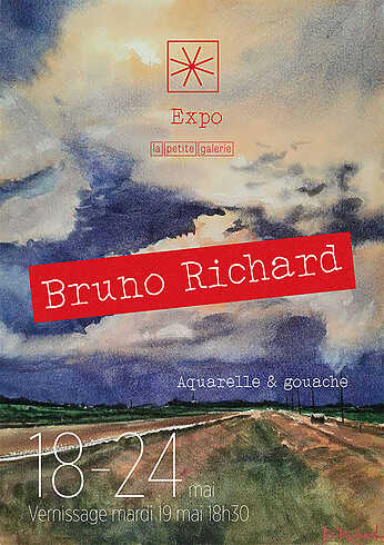  Bruno Richard – Aquarelle & gouache – Toulouse