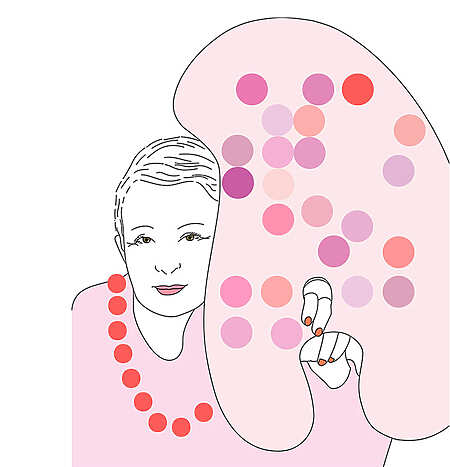 Virginie Barré, Absolue de rose & Amitié Choisie : François Morellet – Mouans-Sartoux
