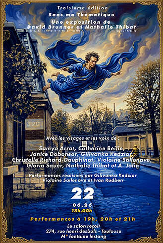 Le Salonreçoit David Brunner et Nathalie Thibat - Toulouse