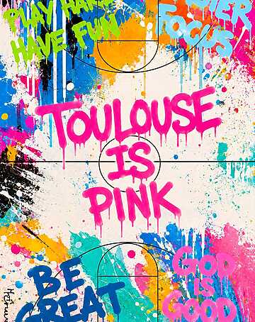 Mr. Brainwash - Toulouse is pink - Toulouse