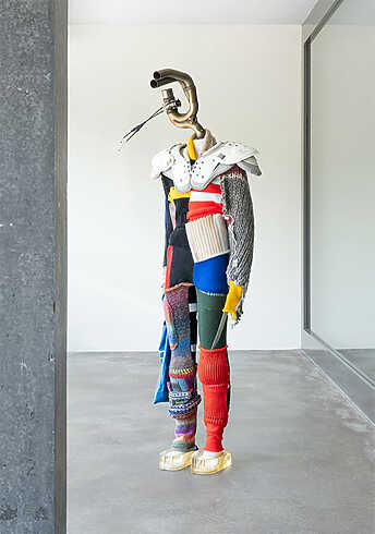 Alexandra Bircken, SomaSemaSoma - Blackground - Bordeaux