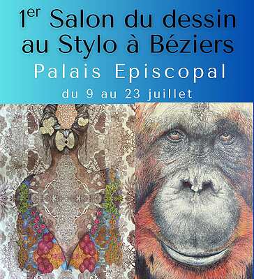1er Salon du dessin au Stylo - Béziers