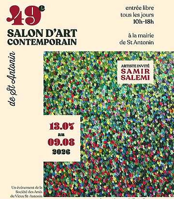 49ème salon d'art contemporain de Saint-Antonin Noble-Val