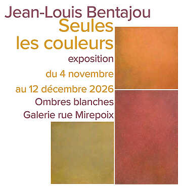 Jean-Louis Bentajou - Seules les couleurs - Toulouse