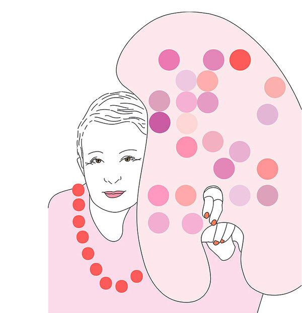 Virginie Barré, Absolue de rose & Amitié Choisie : François Morellet – Mouans-Sartoux