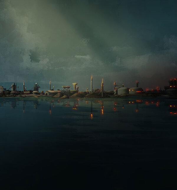Raphaël Samakh - Jour de nuit - Port-de-Bouc